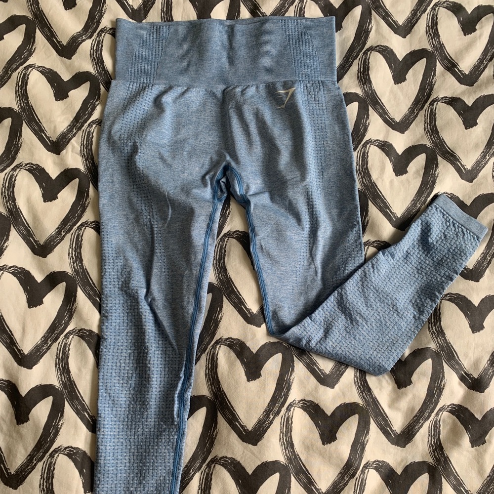 Gymshark Vital Seamless Legging - small - blue